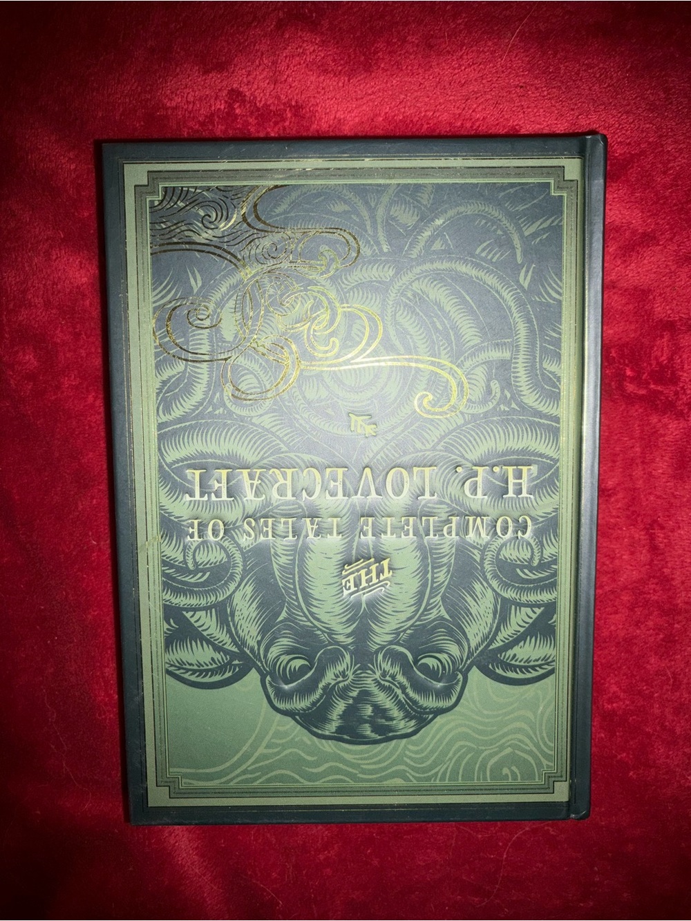 The Complete Tales of H.P. Lovecraft Hardcover — Green & Gold